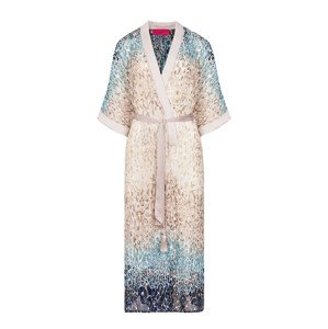 Suzana Perrez Cover Up Kimono Amalia Beige/Blue OS