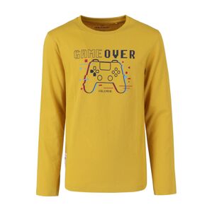 Volcano Regular Silhouette Long Sleeve T-Shirt L-Game Junior B17472-S21 Yellow 146-152
