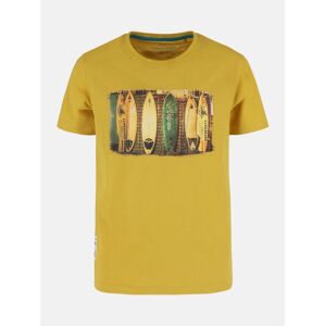 Volcano Regular Silhouette T-Shirt T-Roppy Junior B02466-S21 Yellow 146-152