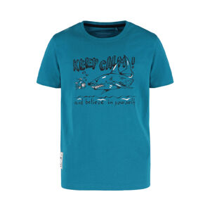 Volcano Regular Silhouette T-Shirt T-Shark Junior B02463-S21 Sea 134-140
