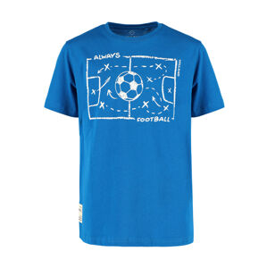 Volcano Regular Silhouette T-Shirt T-Football B02487-S21 Blue 146-152