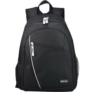 Semiline Youth Backpack 3284-0 Black 43 cm x 30 cm x 15 cm