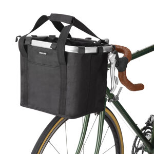 Semiline Bicycle Basket A3021-1 Black veľkosť: 34 cm x 23 cm x 44 cm