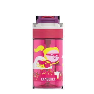 Kambukka NO BPA Water Bottle Lagoon Flying Supergirl 400 ml