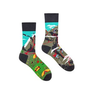 Ponožky Spox Sox Horolezectvo farba: viacfarebné, veľkosť: 36-39