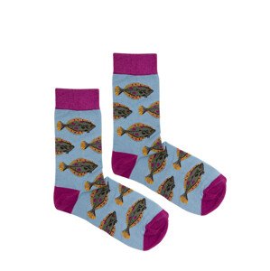 Kabak Socks Patterned Flounder 36-41