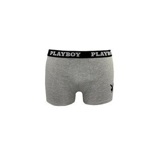 Pánske boxerky Playboy FUB - FUB 30-001 - Playboy šedá XL