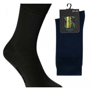 Pánske bambusové ponožky 5376 bambus - regina socks 43/46 bílá