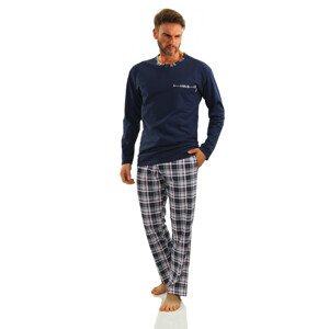 Sesto Senso Man Pajamas Long Jasiek 2188/06 Navy Blue XL