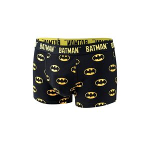 Pánske boxerky SOXO - Batman čierna / žltá XL