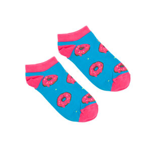 Kabak Socks Short Donuts Turquoise 42-46