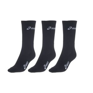 Adidas ORIGINALS Solid Crew 3pack ponožky S21490 čierne 43-46