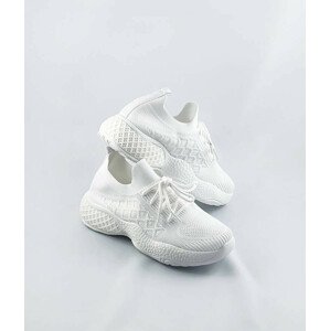 Biele dámske športové topánky (JY21-3) biały ONE SIZE