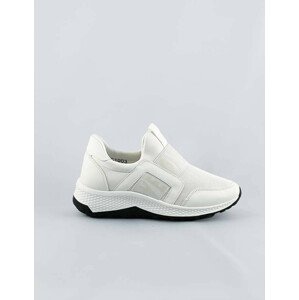 Biele dámske topánky slip-on (C1003) biały ONE SIZE
