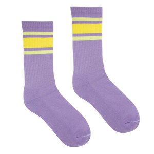 Kabak Socks Sport Stripes/Lilac 36-41