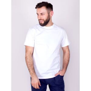 Yoclub Cotton T-Shirt Short Sleeve PM-011/TSH/MAN White L