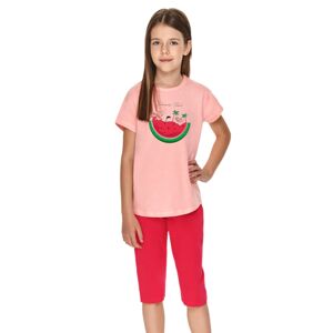 Dievčenské pyžamo 2709 Valentina pink - TARO ružová 116
