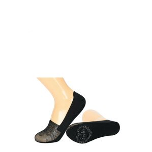 Dámske ponožky baleríny Be Snazzy ST-41 Vzor čierna 36-41