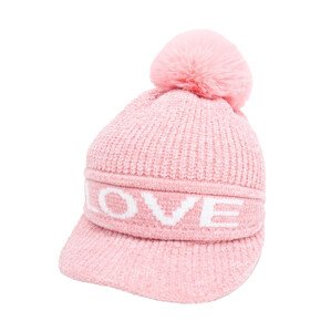Yoclub Children's Winter Hat CZ-396/GIR/001 Pink 54-56
