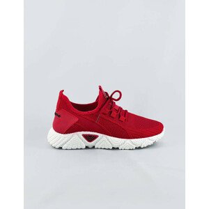Ľahké červené dámske športové topánky (BLX-003) červená jedna veľkosť