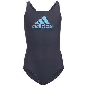 Detské jednodielne plavky Adidas Bos Suit Jr HC9657 152 cm