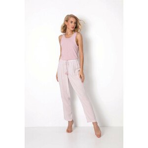 Dámske pyžamo Aruelle Vanessa Long sz/r XS-XL světle fialovo-růžová S