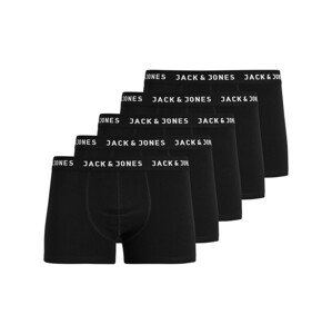 5pack pánske boxerky Jack and Jones čiernej (12142342) XL