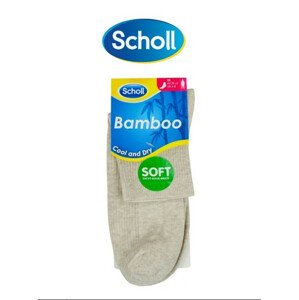 Dámske ponožky Scholl 1908 Bamboo Cool & Dry A'2 35-42 šedá melanž 39-42