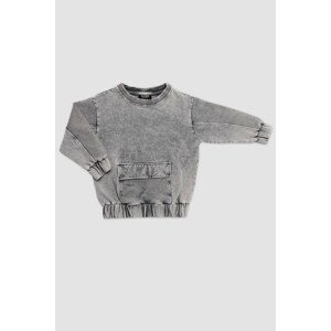 Minikid Sweatshirt SW06 Grey/Pattern Acid 134/140