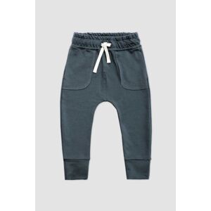 Minikid Pants QP02 Blue/Grey 74/80