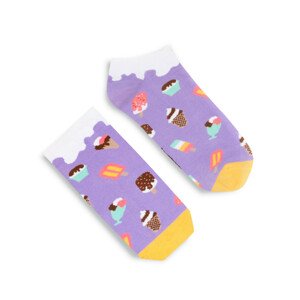 Banana Socks Socks Short Ice-cream 36-41