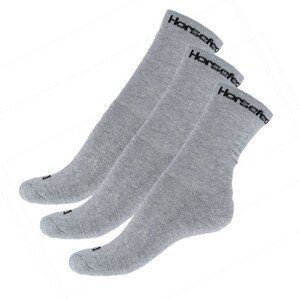 3PACK ponožky Horsefeathers šedej (AA547D)
