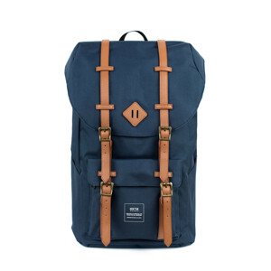 Himawari Backpack Tr20231-3 Light Brown/Navy Blue Vhodné pre formát A4