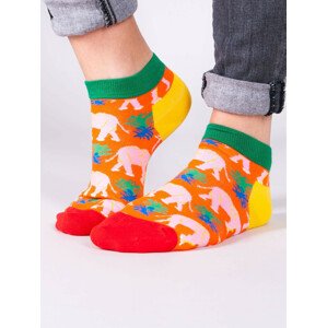 Yoclub Členkové vtipné bavlnené ponožky Vzory Farby SKS-0086U-A300 Viacfarebné 27-30