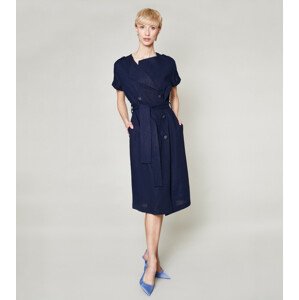 Click Dress Elif Navy Blue 38