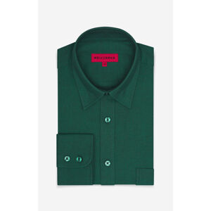 Wólczanka Shirt WODAVID00SAW76WL0521 Green L