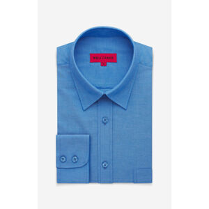 Wólczanka Shirt WODAVID00SAW76WL0525 Blue M
