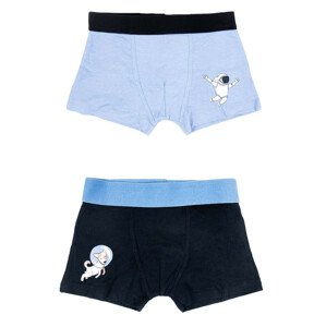 Yoclub Cotton Boys' Boxer Briefs Underwear 2-pack BMB-0012C-AA30-001 Multicolour 98-104