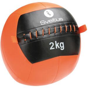 Cvičebné pomôcky Wall Ball 2 kg - Sveltus 2 oranžová - čierna