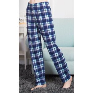 Dámske pyžamové nohavice Beata - Vienetta 3XL modrá zmes