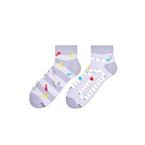 Asymetrické pánske ponožky More 035 ecru 39-42