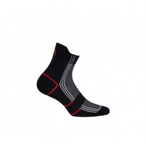 Pánske ponožky Be Active W94.2S - Wola 45-47 čierna a červená