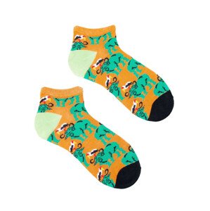 Yoclub Členkové vtipné bavlnené ponožky Vzory Farby SKS-0086U-B200 Viacfarebné 35-38