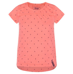 BESEL detské tričko ružová celopotlač - Loap 112/116