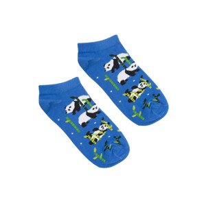 Kabak Socks Short Pandas Blue 36-41