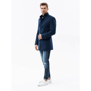 Pánsky kabát Ombre Coat C603 Námornícka modrá L