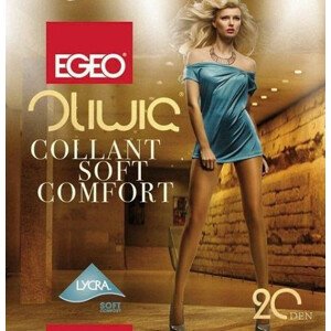 Dámske pančuchové nohavice Oliwia Soft Comfort 20 deň - Egeo 2-S béžová