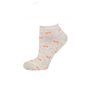 Dámske ponožky Soxo 67561 Farebné vzory bílá 35-40