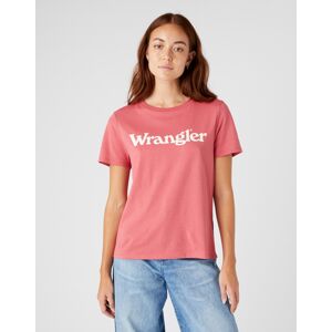 Wrangler T-shirt W7N4GHXGH Dark Pink S