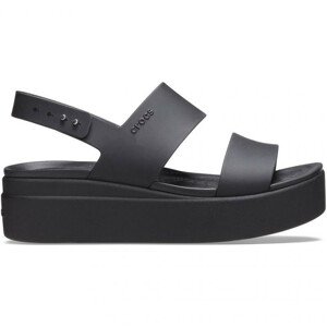 Dámska obuv sandále Brooklyn Low Wedge 206453 - Crocs 41/42 černá